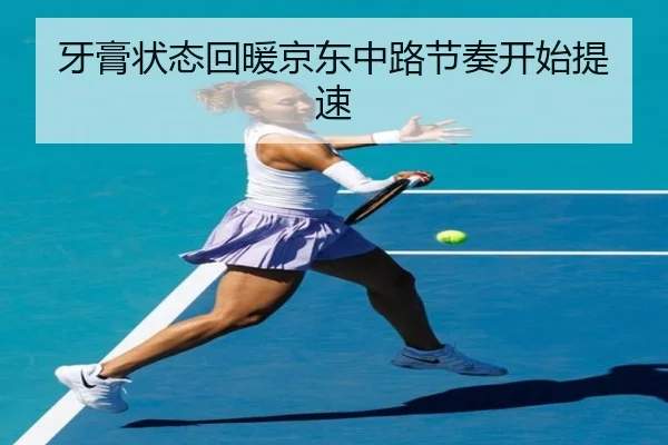 牙膏状态回暖京东中路节奏开始提速